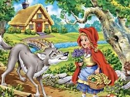 O červené Karkulce_pohádka v jihlavské knihovně